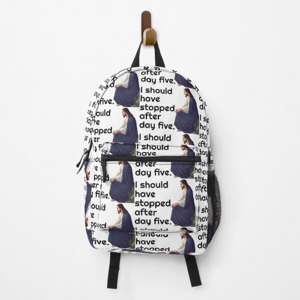 Item preview, Jesus - I Should Have Stopped After Day Five designed and sold by acquiesce13.