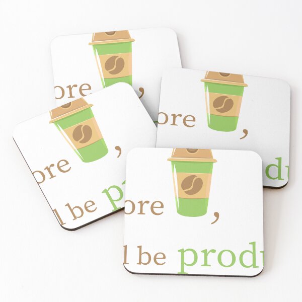 Item preview, One More Cup, Then I’ll Be Productive designed and sold by FlamoArt.
