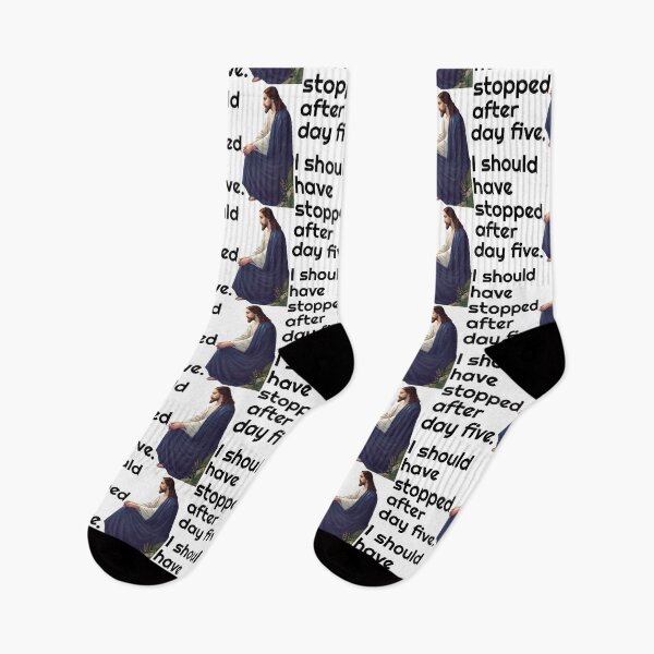 Item preview, Jesus - I Should Have Stopped After Day Five designed and sold by acquiesce13.