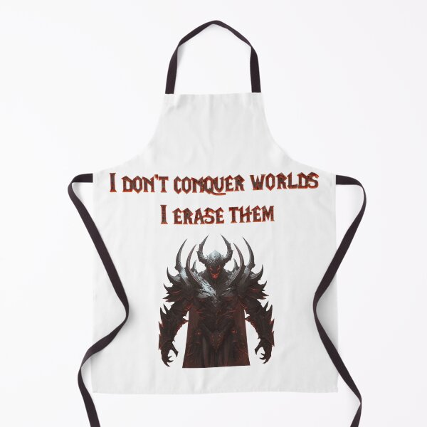 Item preview, Infernal Warlord – Dark Fantasy Demon Knight Illustration designed and sold by Feel It All Club.