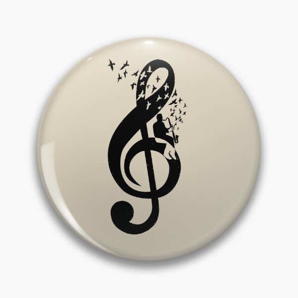 Item preview, Treble Clef - Bass clarinet designed and sold by barmalisiRTB.
