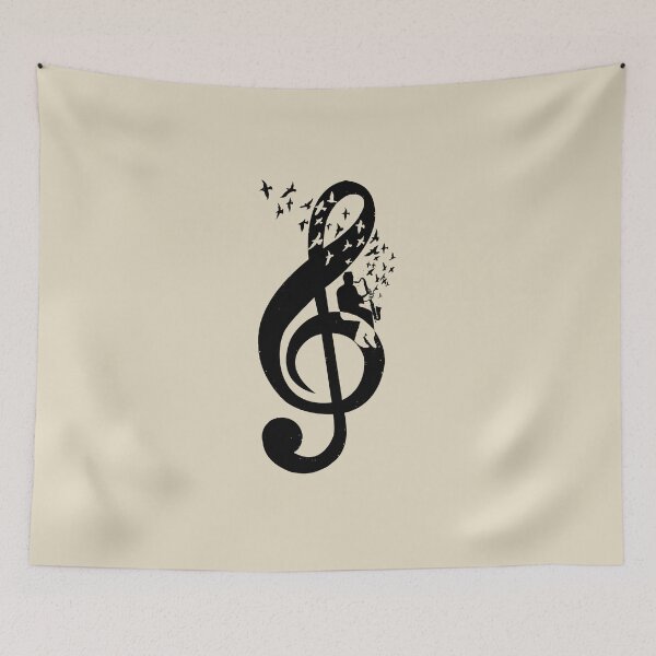 Item preview, Treble Clef - Bass clarinet designed and sold by barmalisiRTB.