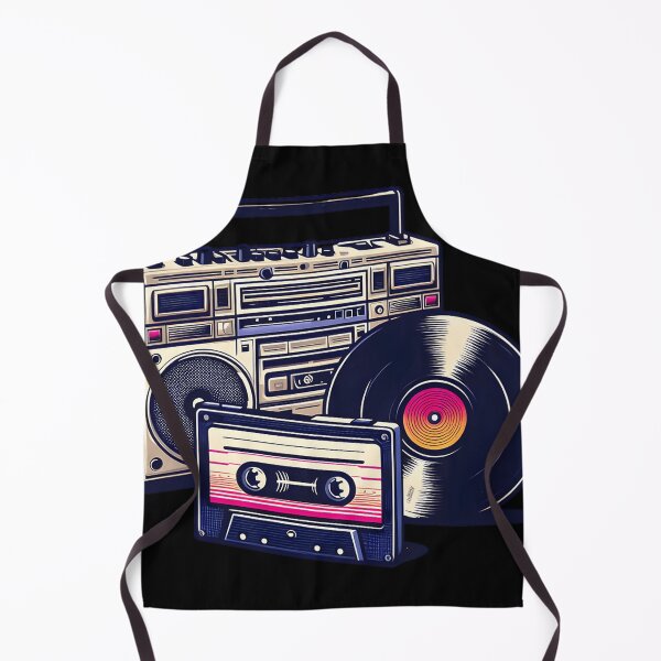 Item preview, 90'S Retro Boombox Cassette  Vinyl Record designed and sold by discriminatio.