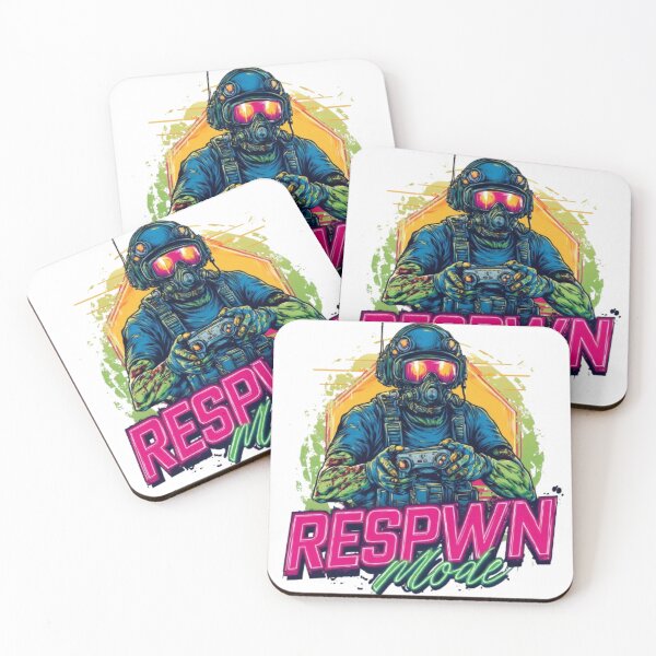 Item preview, Respawn Mode Zombie Gamer Soldier designed and sold by AlexLineArt.