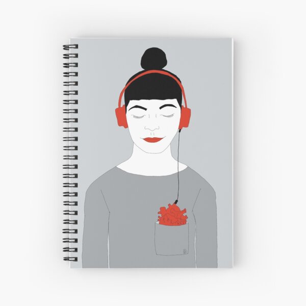Listen to your heart Spiral Notebook