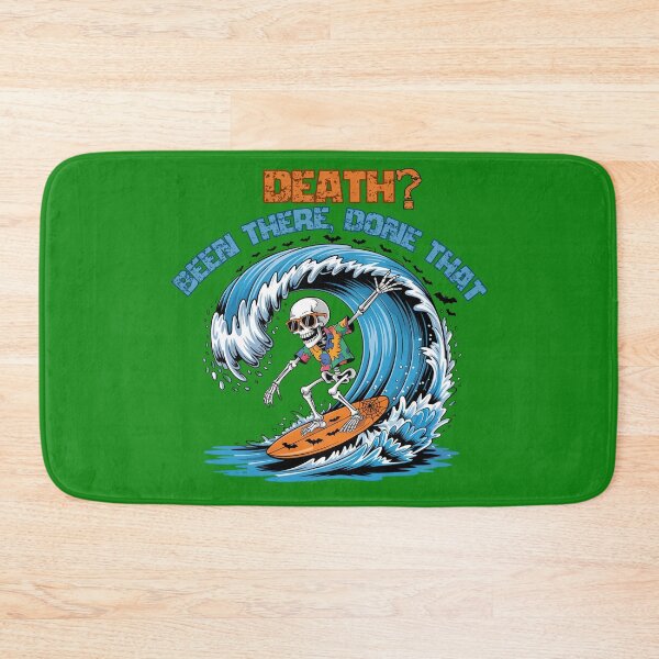 Item preview, Surfing Skeleton Halloween – Death Been There Done That designed and sold by PeteLawliiet.