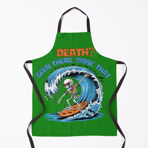 Item preview, Surfing Skeleton Halloween – Death Been There Done That designed and sold by PeteLawliiet.