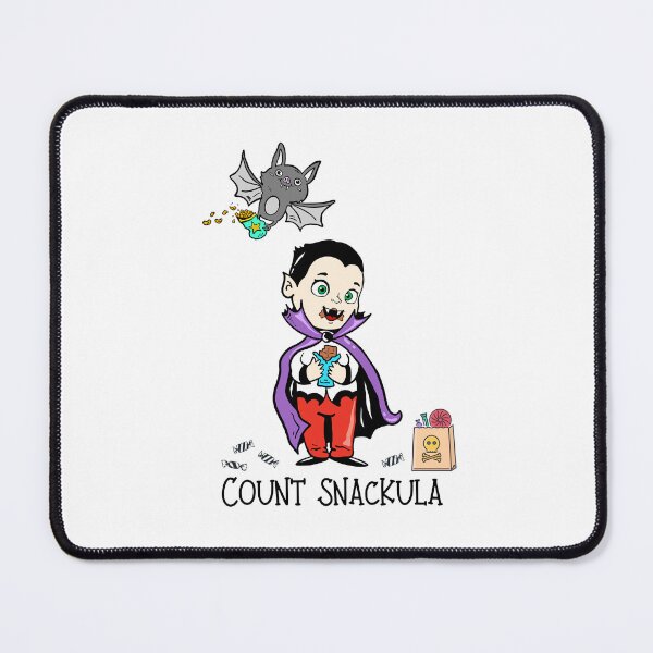 Item preview, Halloween Count Snackula Boy Vampire with black text designed and sold by RJ Bean.