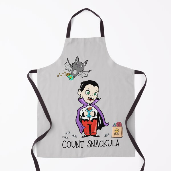 Item preview, Halloween Count Snackula Boy Vampire with black text designed and sold by RJ Bean.
