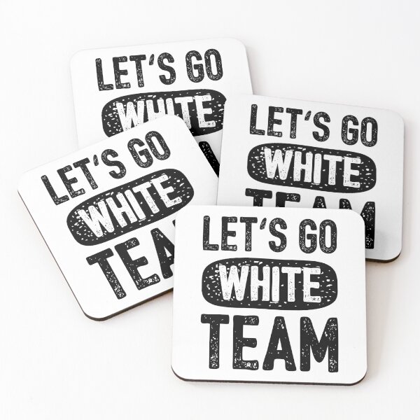 Item preview, Let's Go White Team Funny Camp Group II designed and sold by Lemon Pepper.