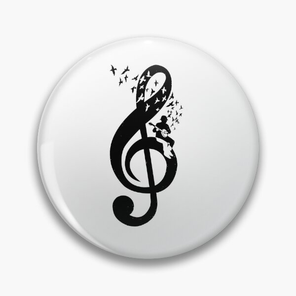 Item preview, Treble Clef - Banjo designed and sold by barmalisiRTB.