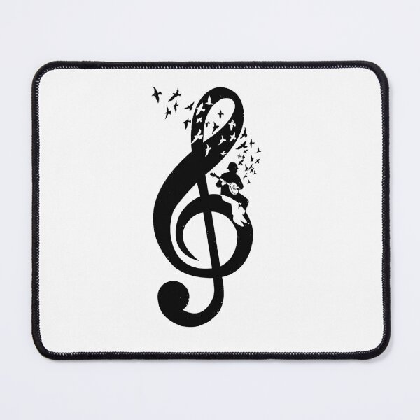 Item preview, Treble Clef - Banjo designed and sold by barmalisiRTB.