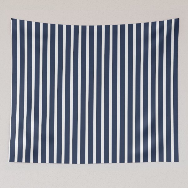 Item preview, Blue and white stripes designed and sold by RishabhArts1.
