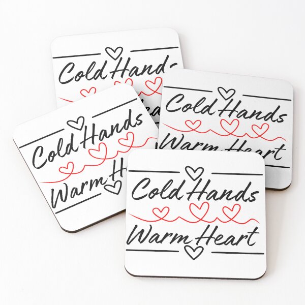Item preview, Cold Hands Warm Heart - Massage therapy / Nursing designed and sold by LagomCreative.