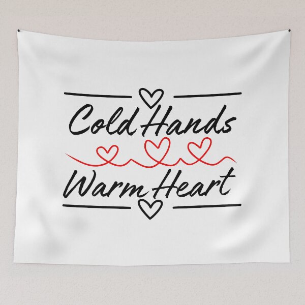 Item preview, Cold Hands Warm Heart - Massage therapy / Nursing designed and sold by LagomCreative.