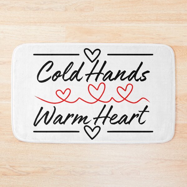 Item preview, Cold Hands Warm Heart - Massage therapy / Nursing designed and sold by LagomCreative.