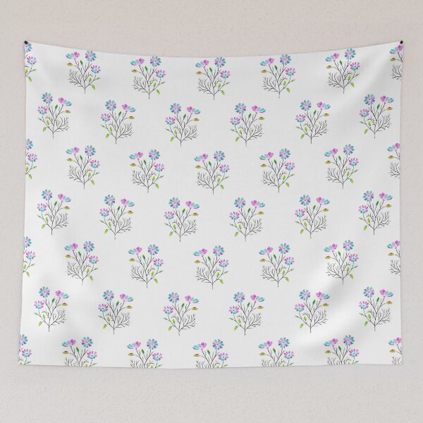 Item preview, Purple Floral Bunches designed and sold by Farissa Designs.