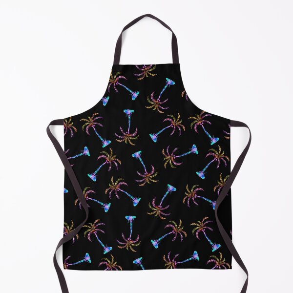 Item preview, Palm Trees on Black Background designed and sold by Farissa Designs.