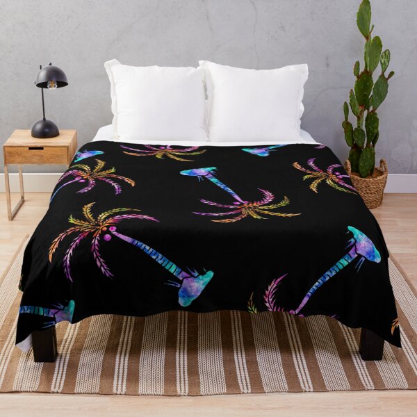Item preview, Palm Trees on Black Background designed and sold by Farissa Designs.