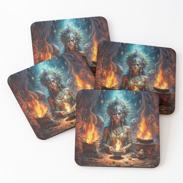 Item preview, Tribal Dreams - Shaman during a spiritual ritual designed and sold by Made-by-Gus.