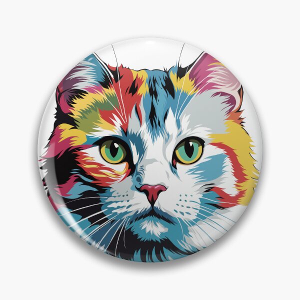 Item preview, Color Splash Cat designed and sold by PolinaMirralisa.