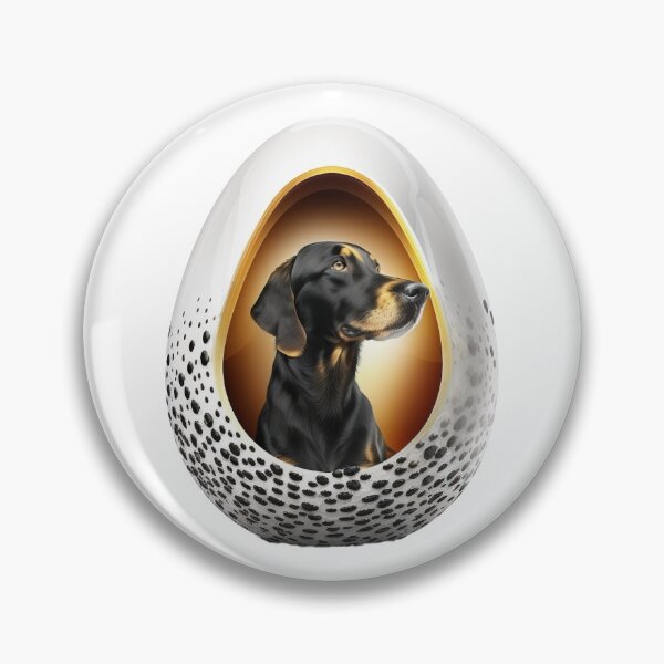 Item preview, Elegant Dachshund in Decorative Egg Pod designed and sold by Apex Designs.