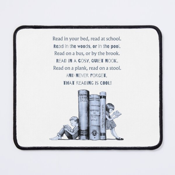 Item preview, KIDS Reading, Big Books, with Poem About Reading EVERYWHERE designed and sold by JoyfulWhimsy.