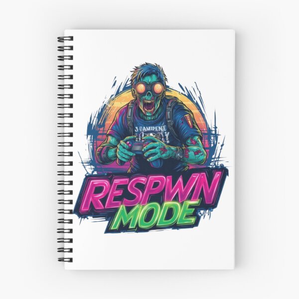 Item preview, Respawn Mode Zombie Gamer designed and sold by AlexLineArt.
