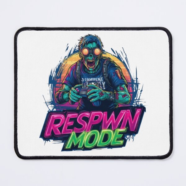 Item preview, Respawn Mode Zombie Gamer designed and sold by AlexLineArt.