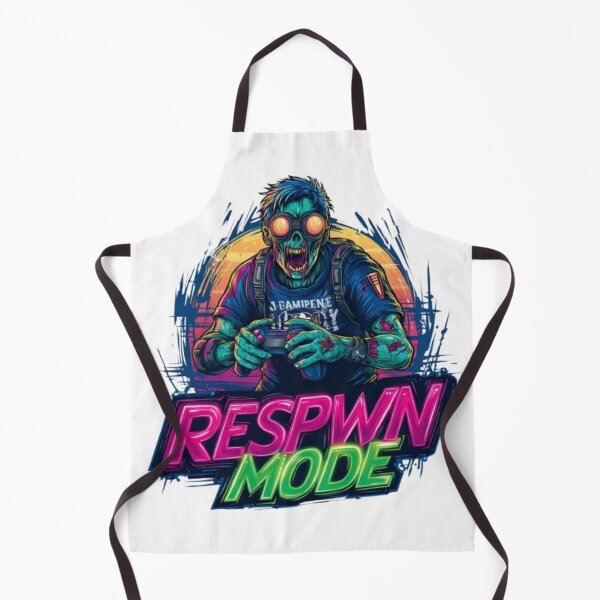 Item preview, Respawn Mode Zombie Gamer designed and sold by AlexLineArt.