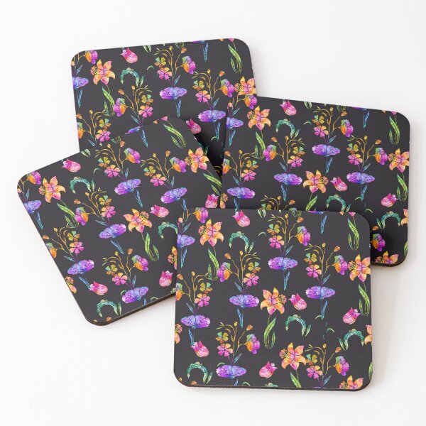 Item preview, Vivid Multicolor Botanicals  designed and sold by Farissa Designs.