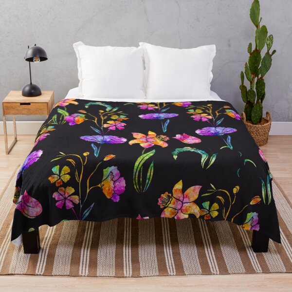 Item preview, Vivid Multicolor Botanicals designed and sold by Farissa Designs.