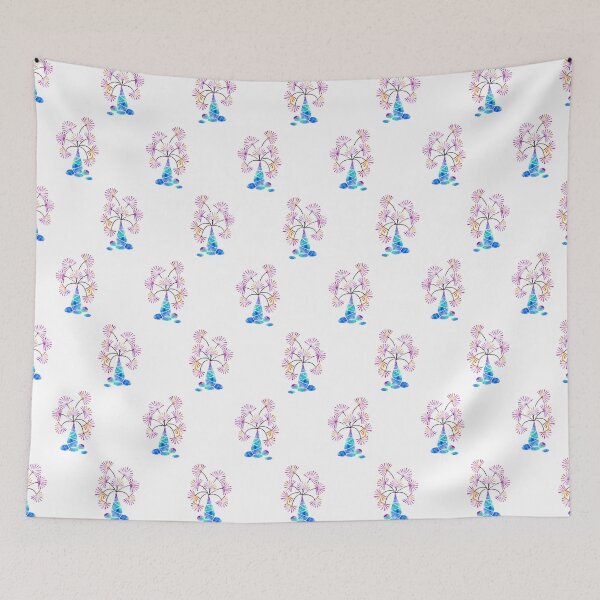 Item preview, Mystical Stylized Florals in Vase designed and sold by Farissa Designs.
