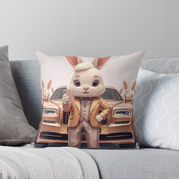 Item preview, Confident Bunny CEO – Pastel Power designed and sold by TrendThreadsfor.