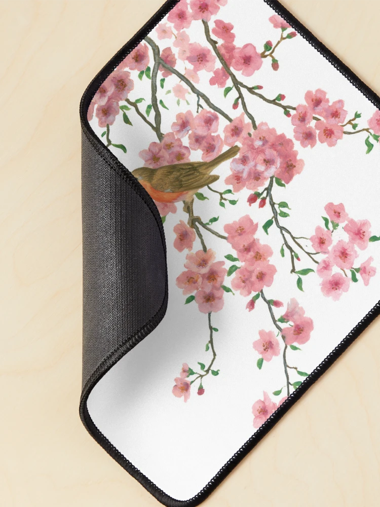 Thumbnail 2 of 5, Mouse Pad, Spring Robin designed and sold by RuthSanderson.