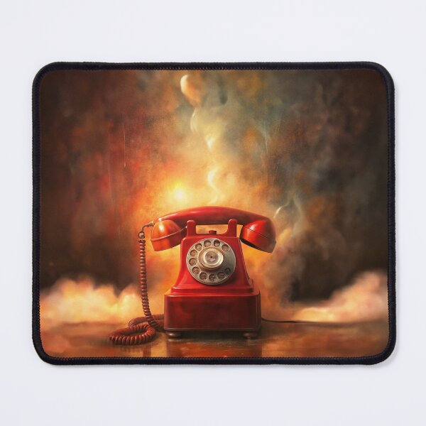 Item preview, The red telephone is active again designed and sold by Made-by-Gus.