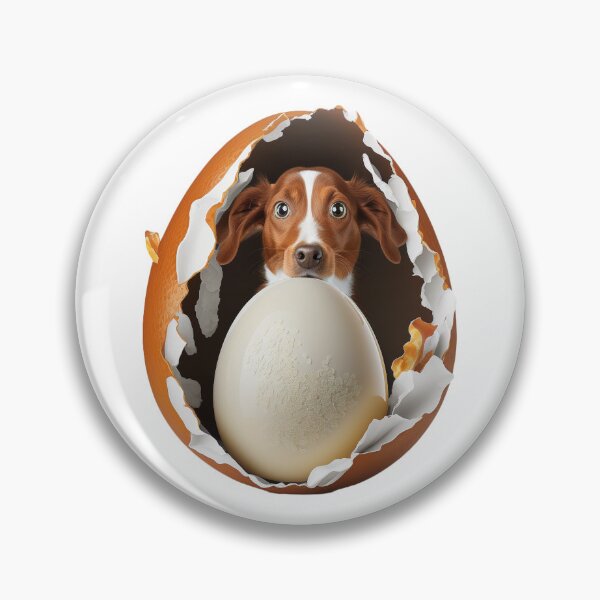 Item preview, Funny Dog in Chocolate Surprise Egg designed and sold by Apex Designs.