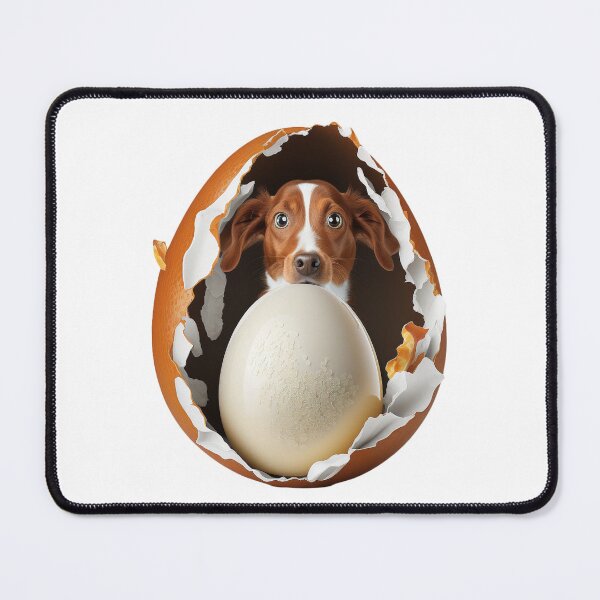 Item preview, Funny Dog in Chocolate Surprise Egg designed and sold by Apex Designs.