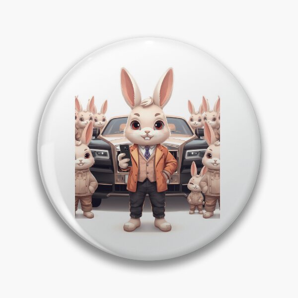 Item preview, Golden Bunny Boss – Elite Vibes designed and sold by TrendThreadsfor.
