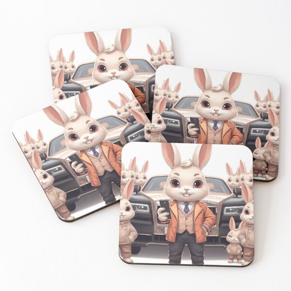 Item preview, Golden Bunny Boss – Elite Vibes designed and sold by TrendThreadsfor.