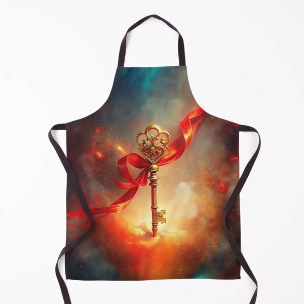 Item preview, The golden key on the red ribbon designed and sold by Made-by-Gus.