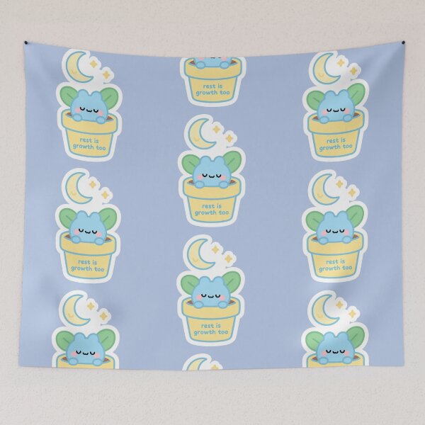 Item preview, Happy plant - Rest Is Growth Too designed and sold by OpenWaysArt.