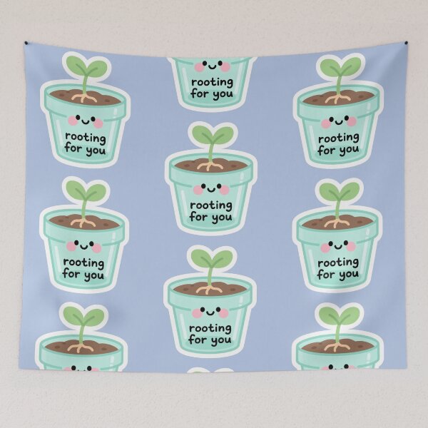 Item preview, Happy plant - Rooting for You designed and sold by OpenWaysArt.