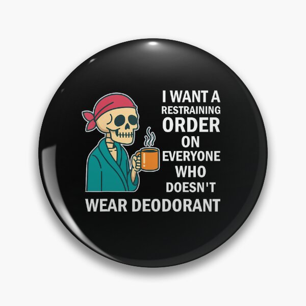 Item preview, I Want A Restraining Order On Everyone Who Doesn'T Wear T-Shirt designed and sold by CcConsultingS.