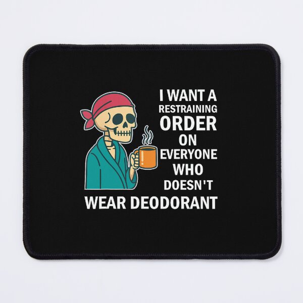 Item preview, I Want A Restraining Order On Everyone Who Doesn'T Wear T-Shirt designed and sold by CcConsultingS.