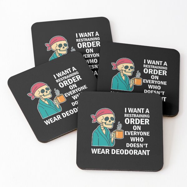 Item preview, I Want A Restraining Order On Everyone Who Doesn'T Wear T-Shirt designed and sold by CcConsultingS.