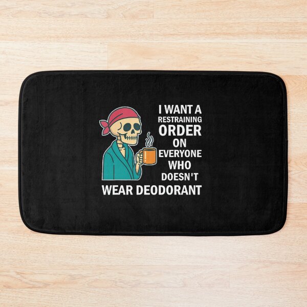 Item preview, I Want A Restraining Order On Everyone Who Doesn'T Wear T-Shirt designed and sold by CcConsultingS.