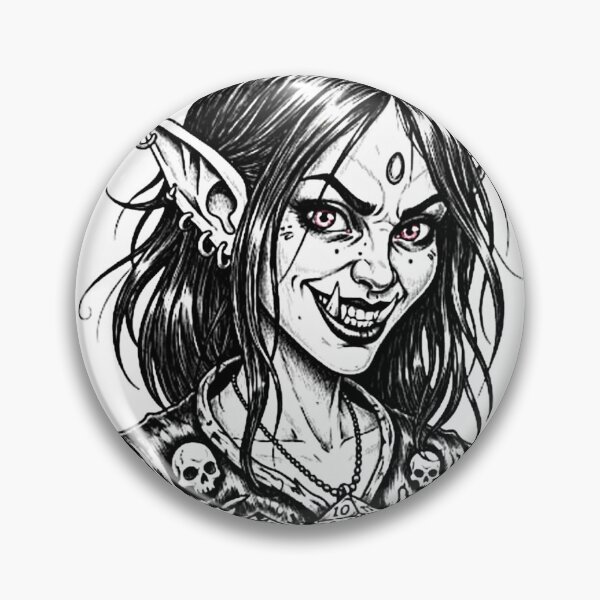Item preview, Dice Goblin Girl designed and sold by RumpledFoxes.