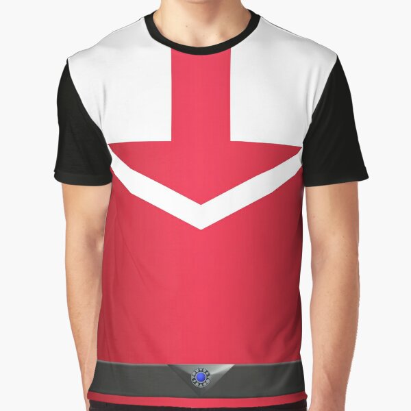 Time Force Red Graphic T-Shirt