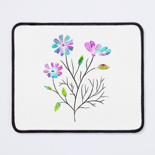 Item preview, Purple Floral Watercolor Bunch designed and sold by Farissa Designs.